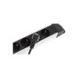 S-Impuls Alu Power Strip 4-Way 4 Stik 1.5 Meter Kabel Sort S-Impuls Alu Power Strip 4-Way 4 Stik 1.5 Meter Kabel Sort